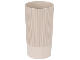 Ваза для цветов под срезку  М8938 бежевая